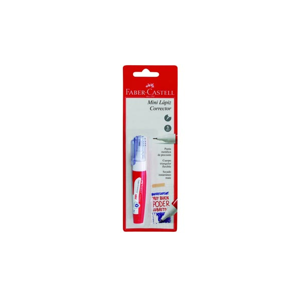 CORRLFABERM_Lápiz Corrector Faber Castell Mini