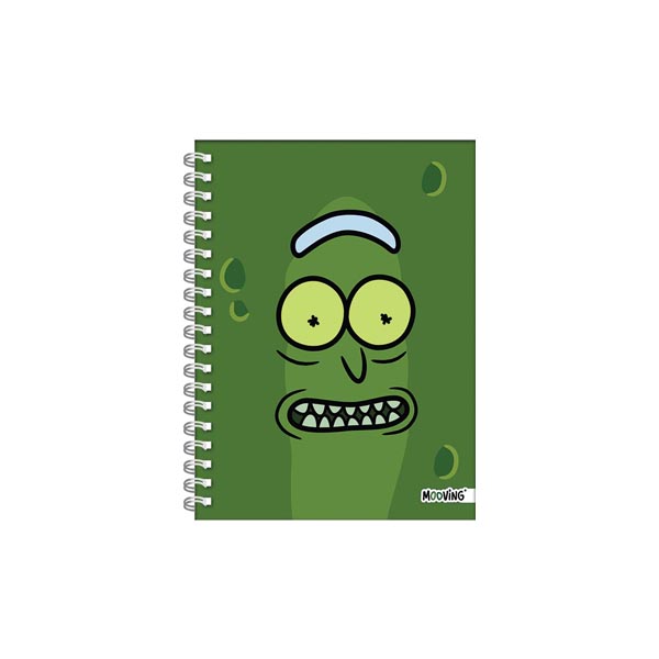 Cuaderno con espiral tapa dura A5 lettering x96 hojas con elastico Paperland